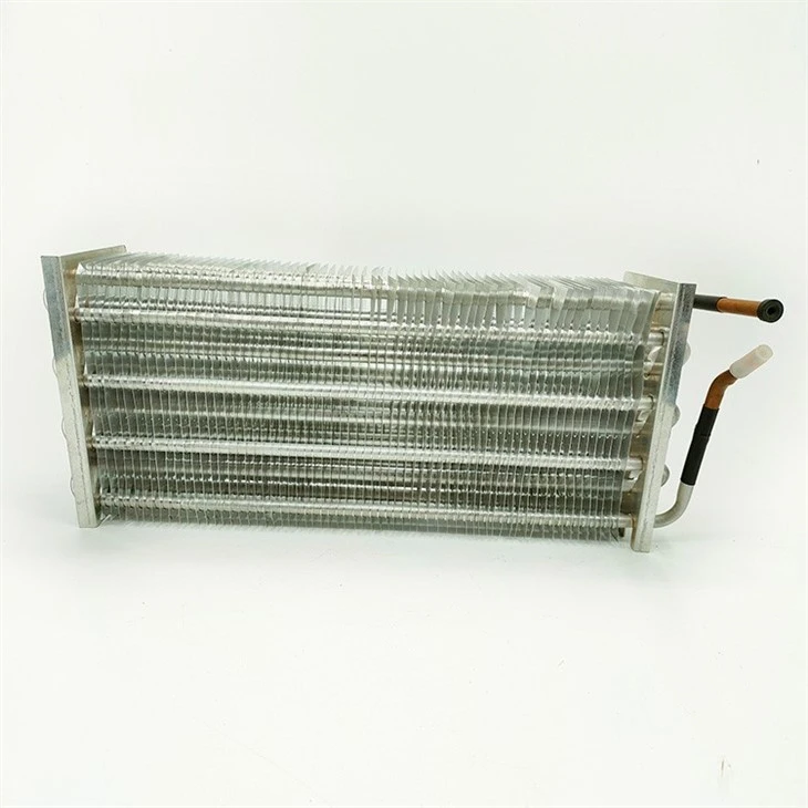 Aluminium Tube Aluminium Fin Show Case Evaporator
