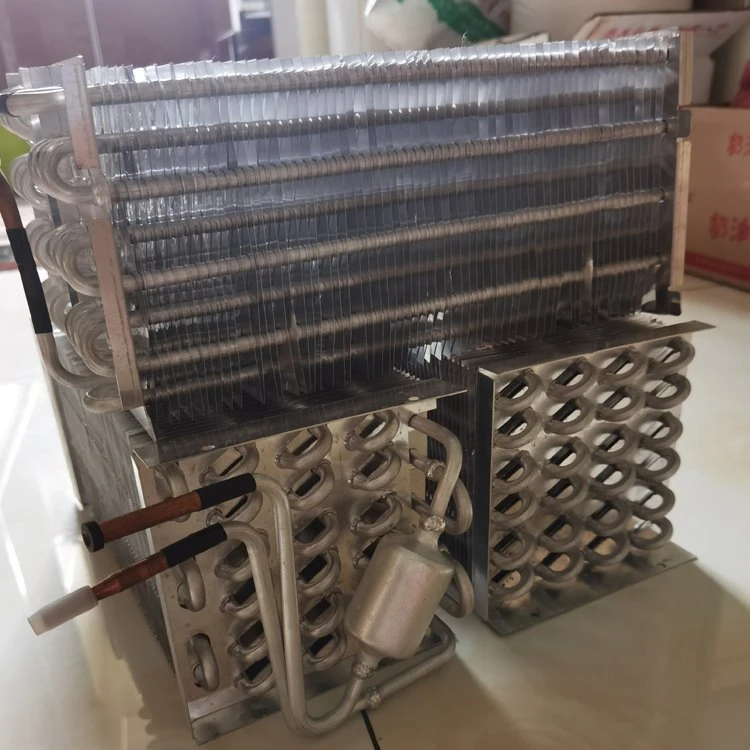 Alyuminiy quvur va qanotli evaporatator